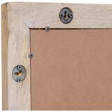 vidaXL Ogledalo z ogledalom Bela 57 x 70 x 3 cm trden mangov les | Shoptok.si