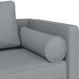  Počivaljka s jastucima svjetlosiva od tkanine | shoptok.hr