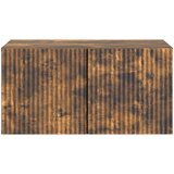  ormar za zid 59,5 x 41 x 30 cm Dimljeni hrast | shoptok.hr