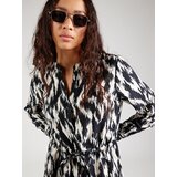 Only Košulja haljina 'ONLCORY' bež siva / crna / bijela | shoptok.hr