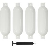 vidaXL Bokobrani za brod 4 kom bijeli 51 x 14 cm PVC Cijene