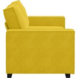  Dvosjed Kauč Žuti 180x78x84 cm Baršun | Shoptok.si