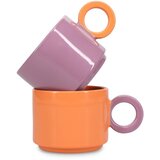 ONA Oranžna skodelica iz kamenine 280 ml Lou – | Shoptok.si