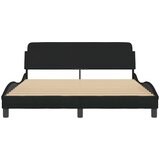  Okvir za krevet Dover crni 160x200 cm od tkanine | Eponuda.ba