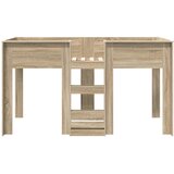  Krevet na kat za djecu s pohranom Sonoma hrast 90 x 190 cm | shoptok.hr