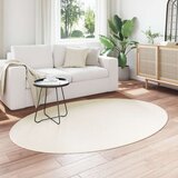  Preproge Krem Volna 140 x 200 cm Trajna Preproga Ovalna | Shoptok.si