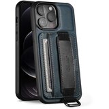 INORCO SUTENI H13 etui za telefon z držalom za kartice za iPhone 12 Pro, usnjen ovitek za osebni računalnik + TPU stojalo za telefon s trakom za roko, (22036193) Cene