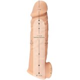 Realistixxx - omotač penisa s prstenom za testise - 16 cm (prirodni) | shoptok.hr