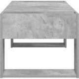  Kava Stol Betonski sivi 110 x 50 x 41 cm Konstruirano drvo | Eponuda.ba