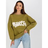 FANCY Sweatshirt-FA-BL-8127.80P-olive | Shoptok.si
