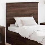  Uzglavlje s uzglavljem Smeđi hrast 75 cm Konstruirano drvo | shoptok.hr