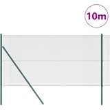  Temeljna zavarena žičana ograda 10 x 1,4 m Zelena Mreža | shoptok.hr