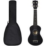 vidaXL set dječjeg ukulelea Soprano s torbom crni 21 " Cijene