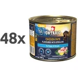 Dog Puppy konzerva, pašteta - piščanec in spirulina 48 x 200 g