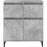  Komoda siva boja betona 60x35x70 cm od konstruiranog drva | Eponuda.ba