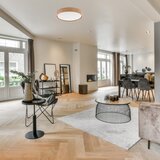 Brilagi - prigušiva plafonska svetiljka MANAROLA LED/24W/230V hrast + daljinski upravljač | Eponuda.com