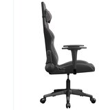 igraća stolica crno-siva od umjetne kože | shoptok.hr