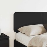 vidaXL Vzglavje z vzglavjem Črna Orehovina 160 cm Konstruiran les, (5000110400) | Shoptok.si
