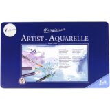  Set of 36 Watercolor Pencils Metal Container | shoptok.hr