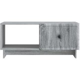  Kava Stol Siva sonoma 90 x 50 x 40 cm Konstruirano drvo | shoptok.hr