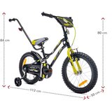  Dječji bicikl guralica Tiger 16" crni-žuti-sivi | shoptok.hr