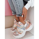 DStreet Sneakersy damskie na wysokiej platformie BEASTAR kolorowe | shoptok.hr