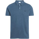 KnowledgeCotton Apparel Majica 'Rowan' progasto modra | Shoptok.si