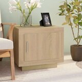 vidaXL Klubska mizica sonoma hrast 51x50x45 cm konstruiran les Cene