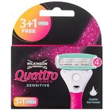 Wilkinson Sword Quattro For Women Sensitive britvice 4 kom za žene | shoptok.hr