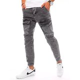 DStreet Dark gray men's cargo jeans UX3275 | ePonuda.com