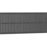  Zidno uzglavlje sivo 204 x 3 x 90 cm od masivne borovine | shoptok.hr