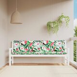 vidaXL Jastuci za vrtnu klupu 2 kom višebojni 200x50x7 cm od tkanine Cijene