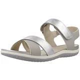 Geox D SANDAL VEGA Srebrna