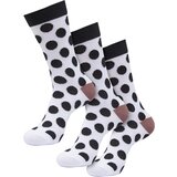 Urban Classics Basic Polka Dot 3-Pack socks white/black Cijene