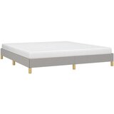  Posteljni okvir svetlo siv 180x200 cm blago, (20725503) | Shoptok.si