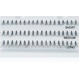 Eye Candy Individual Eyelash Extensions samoljepljive pojedinačne trepavice s čvorom 54 kom Cijene