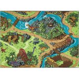 RugsX Preproge REBEL ROADS PREPROGA Dino World 29 Dinozavri, 140x200 cm Siva | Shoptok.si