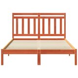  Konstrukcija postelje 2 pcs Voskast rjav 150 x 200 cm, (5000102518) | Shoptok.si