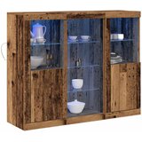  LED komoda Staro drvo 123 x 37 x 100 cm Konstruirano drvo | Eponuda.com