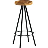  Barske stolice od masivnog drva manga 2 kom | shoptok.hr