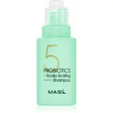 Masil 5 Probiotics Scalp Scaling globinsko čistilni šampon proti mastnemu prhljaju 50 ml