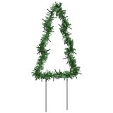 vidaXL Ukrasna božićna svjetla sa šiljcima 3 kom drvce 50 LED 30 cm | shoptok.hr