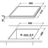 Whirlpool AKT 8900 BA ugradna ploča