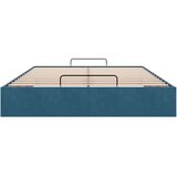 vidaXL Otomanski posteljni okvir brez vzmetnice Temno modra 140x190 cm | Shoptok.si