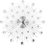 vidaXL Stenska ura s Quartz gibanjem moderen dizajn 50 cm Cene