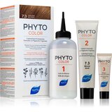 Phyto Color barva za lase brez amoniaka odtenek 7.3 Golden Blonde Cene