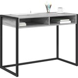  Stol s pohranom Siva Sonoma 100 x 50 x 75 cm Konstruirano drvo | shoptok.hr