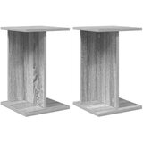  Stalak za biljke 2 pcs Sivi Sonoma 25 x 25 5 x 40 5 cm | shoptok.hr