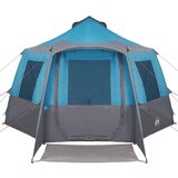  Kabinski šator s krovom Plava i siva 405 x 405 x 273 cm | shoptok.hr