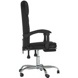  Uredski naslonjač od umjetne kože crni | shoptok.hr